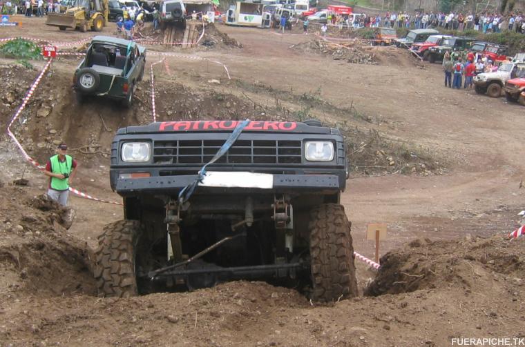 Nissan Patrol en trial 4x4